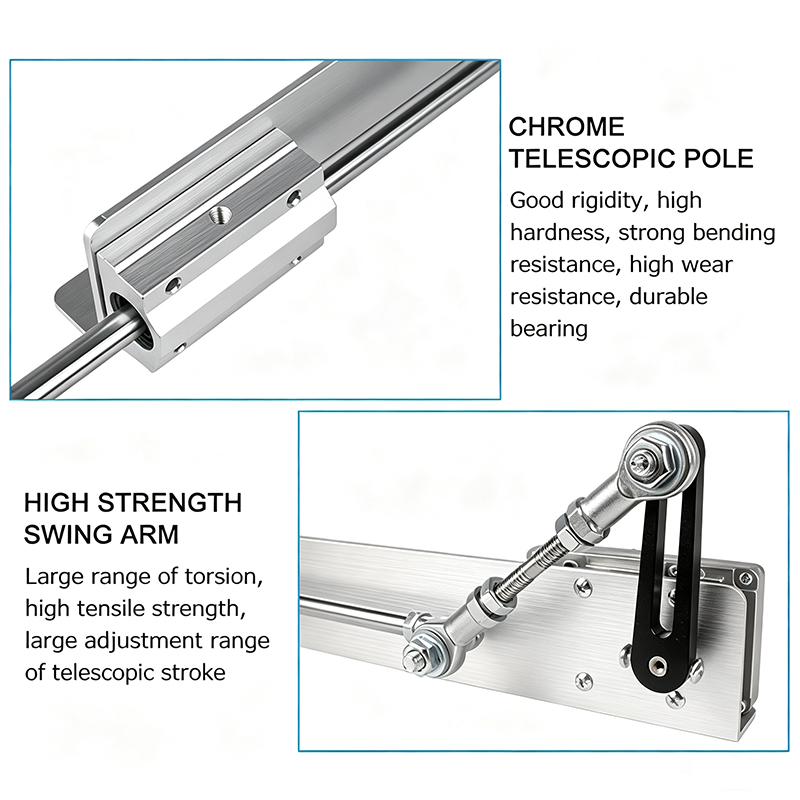60mm-200mmストローク調整可能 DC 24V パワフ - Linear Rail のレビューと価格