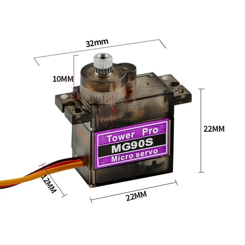 SG90/MG90S 9 グラムマイクロデジタルサーボ 18 - Servo 9G のレビューと価格