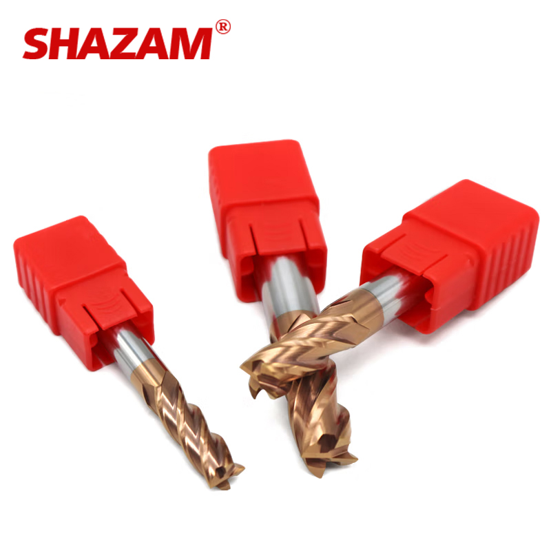 Shazam-フラットエンドフライスカッター、タングステン鋼 - End Mill Set のレビューと価格