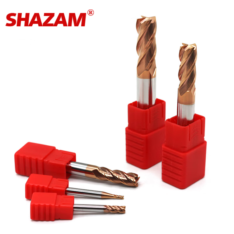 Shazam-フラットエンドフライスカッター、タングステン鋼 - End Mill Set のレビューと価格