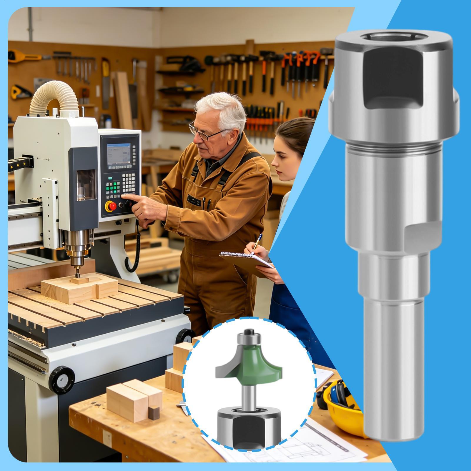 ルータービットエクステンダー、面取りグリッパー、エンドミル延 - End Mill のレビューと価格