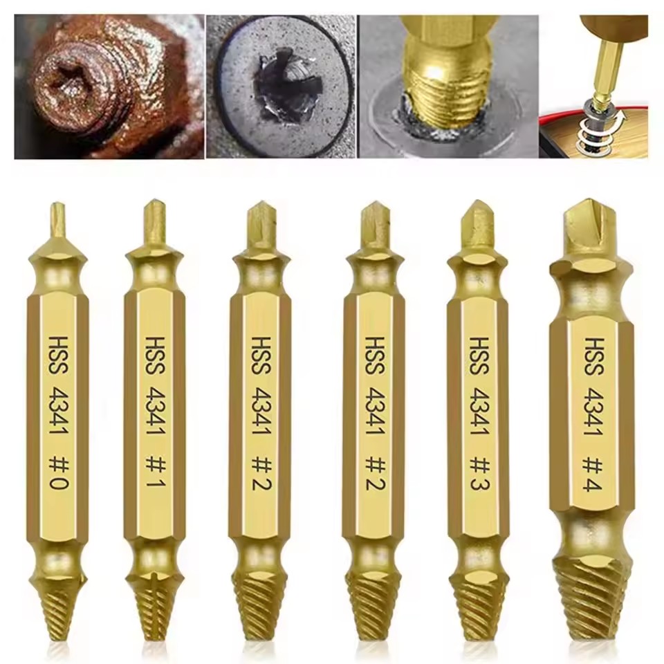 破損したネジ取り外しドリルビットセット、剥がれたり折れたネジ - Drill Bit Set のレビューと価格