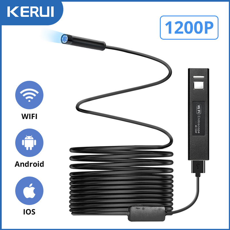 Kerui-ミニwifi内視鏡,マイクロUSBコネクタ,検査 - Coupling 8Mm のレビューと価格