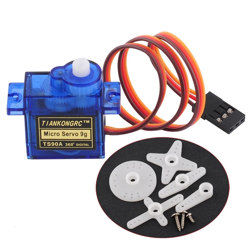 TS90A 9 グラムマイクロサーボ 180 度アナログミニ - Servo 9G のレビューと価格