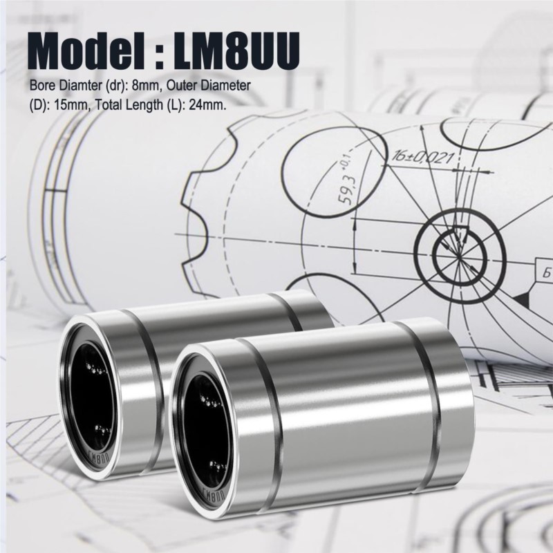 4/10個 LM8UU LM10UU LM16UU LM12 - Lm8Uu Bearing のレビューと価格