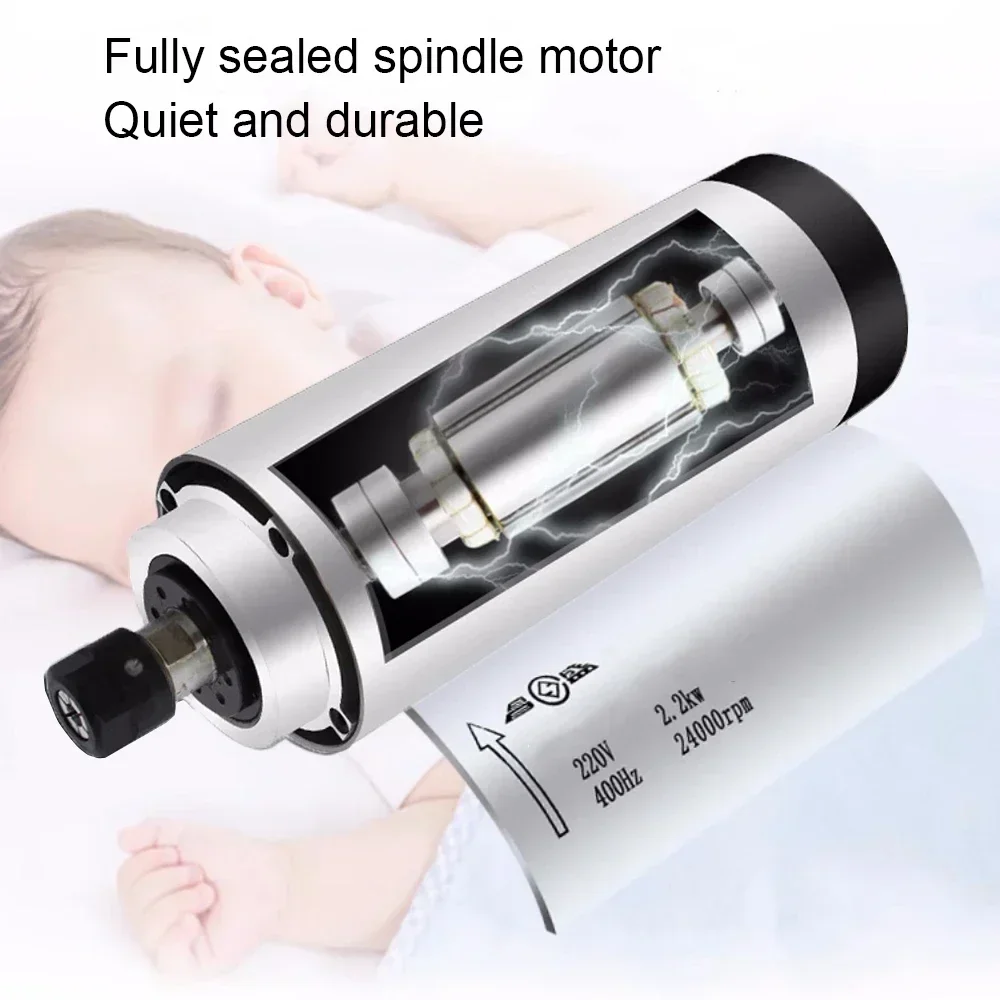 800 ワット 1.5KW 2.2KW CNC 空冷スピンド - Water Cooled Spindle のレビューと価格
