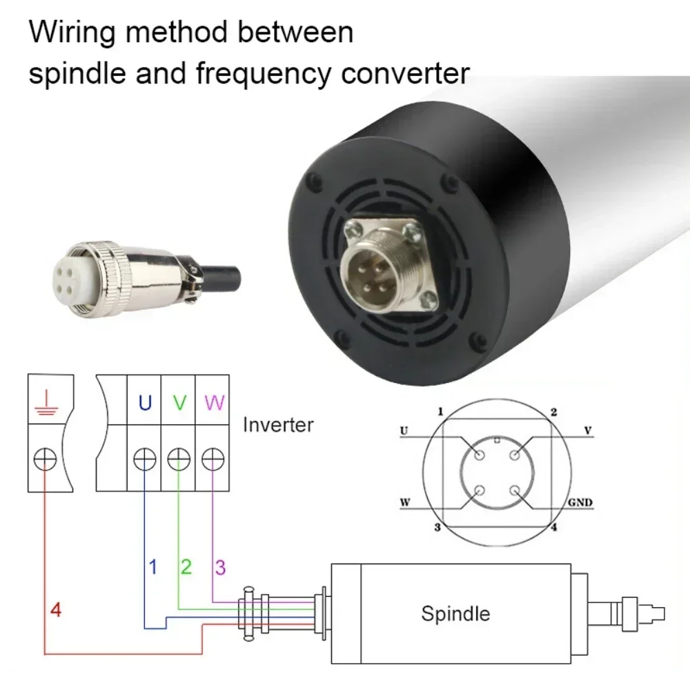 800 ワット 1.5KW 2.2KW CNC 空冷スピンド - Water Cooled Spindle のレビューと価格